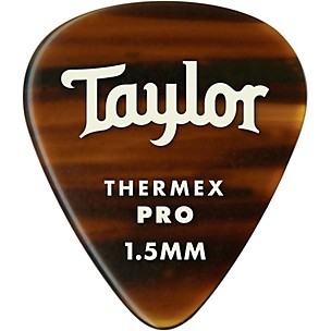 Taylor Premium 351 Thermex Pro Picks Tortoise Shell 6-Pack