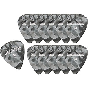 Musician's Gear Premium Pearloid Celluloid Pick - 12 Pack