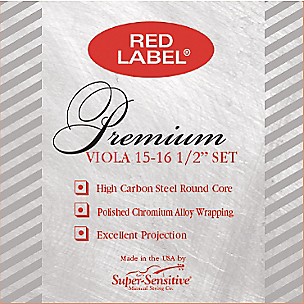 Super Sensitive Premium Viola Strings