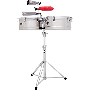 LP Prestige Series Stainless Steel Timbales