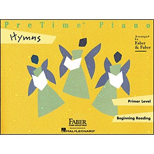 Faber Piano Adventures Pretime Piano Hymns Primer Level Beginning Reading - Faber Piano