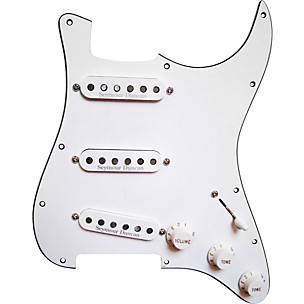 Seymour Duncan Prewired Pickguard with California 50's SSL-1 Pickups White