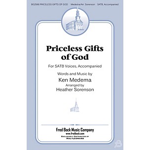 Fred Bock Music Priceless Gifts of God SATB arranged by Heather Sorenson