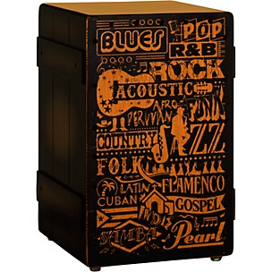 Pearl Primero Crate-Style Cajon, Music Genres