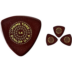 Dunlop Primetone Small Tri Sculpted Plectra, 1.3 (3-Pack)