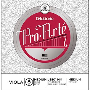 D'Addario Pro-Art Series Viola A String