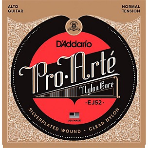 D'Addario Pro-Arte Clear Nylon/Silver Wound for Alto Guitar