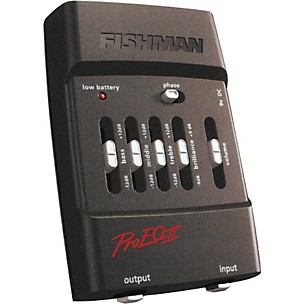 Fishman Pro EQ II Acoustic Guitar Preamp