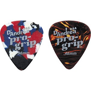 D'Andrea Pro Grip Celluloid Picks One Dozen