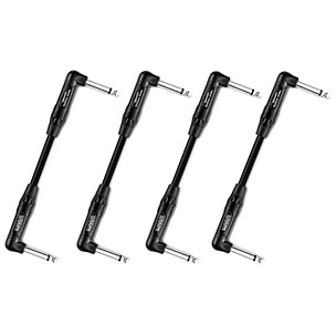 Warm Audio Pro Series Right Angle to Right Angle Instrument Cable 4-Pack