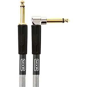 MXR Pro Series Straight to Angle Woven Instrument Cable