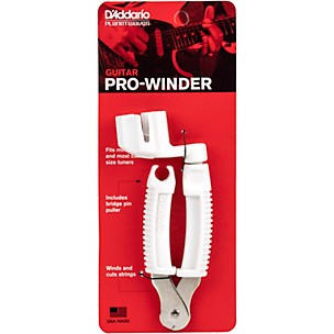 D'Addario Pro-Winder Peg Winder, Clipper and Pin Puller Tool