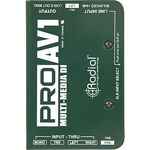 Radial Engineering ProAV1 Single-Channel Direct Box