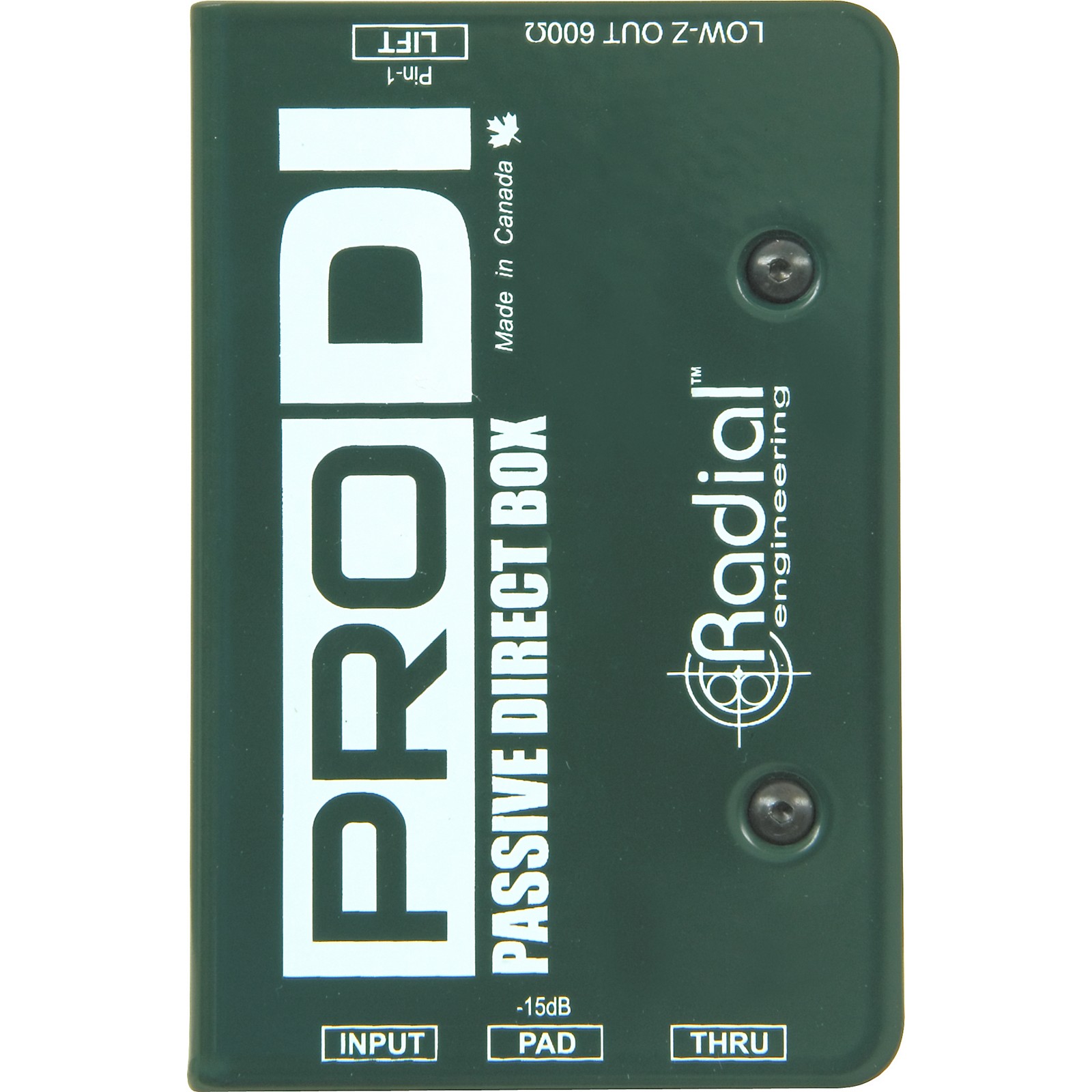 Radial Engineering ProDI Passive Direct Box | Music & Arts