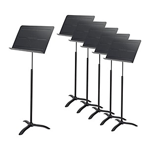 Proline Professional Orchestral Music Stand 6-Pack - Black