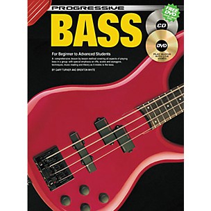 Koala Music Progressive Bass Guitar (Book/CD/DVD)