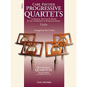 Carl Fischer Progressive Quartets for Strings- Violin (Book)