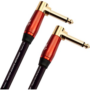 Monster Cable Prolink Acoustic Pro Audio Instrument Cable, Right Angle to Right Angle