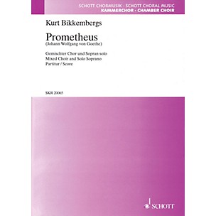 Hal Leonard Prometheus (SATB and Soprano Solo) SATB Chorus and Solo Composed by Kurt Bikkembergs