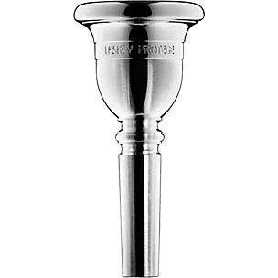 Laskey Protege Series American Shank Tuba Mouthpiece in Silver