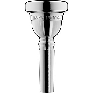 Laskey Protege Series Large Shank Trombone Mouthpiece in Silver