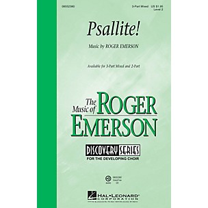 Hal Leonard Psallite! (Discovery Level 2) 2-Part Composed by Roger Emerson