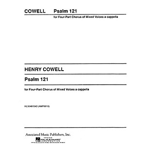 Associated Psalm 121 Unac Archive Edition SATB composed by H Cowell