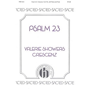 Hinshaw Music Psalm 23 SATB composed by Valerie Crescenz