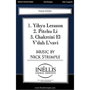 PAVANE Psalm Verses SAB A Cappella composed by Nick Strimple