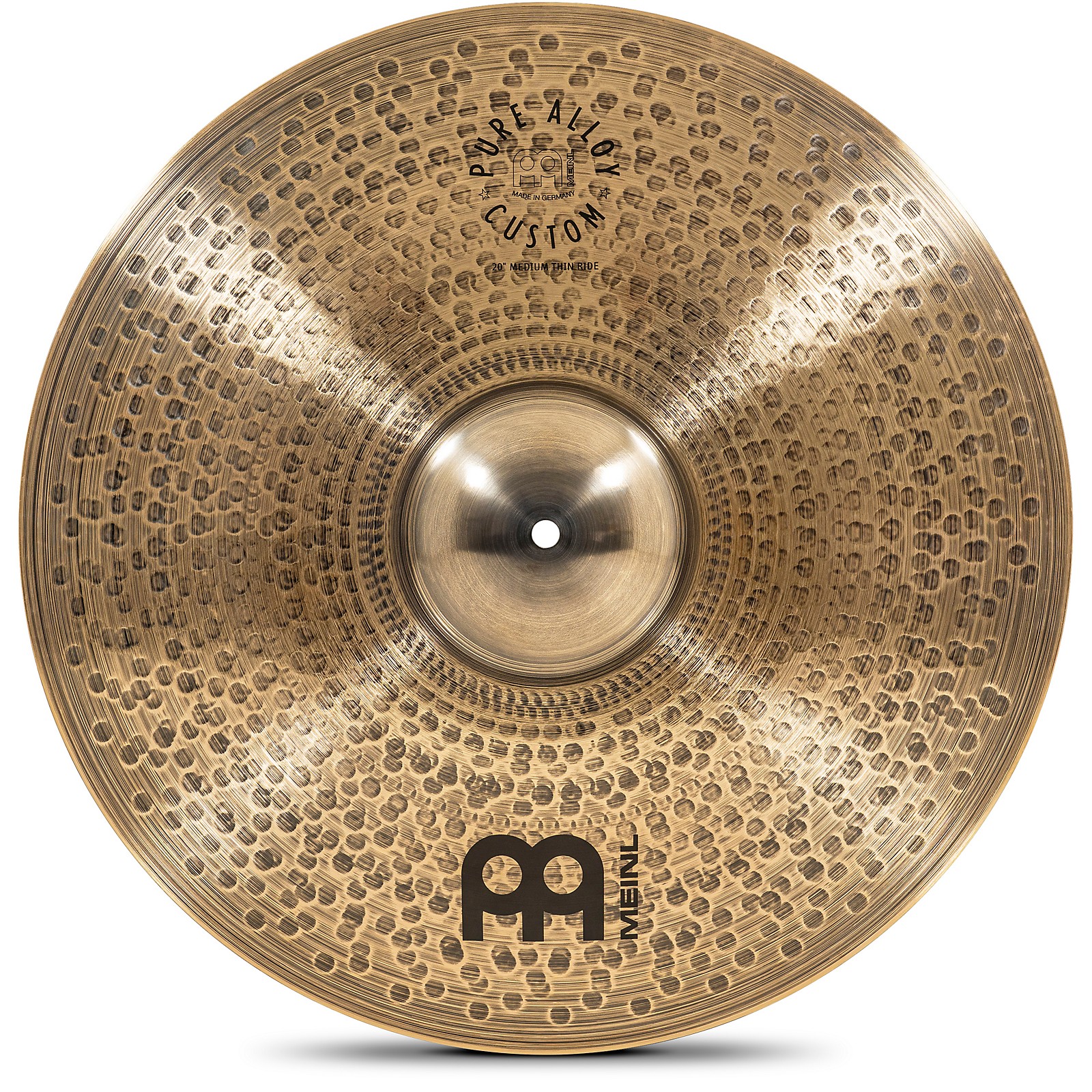 MEINL Pure Alloy Custom Medium Thin Ride | Music & Arts