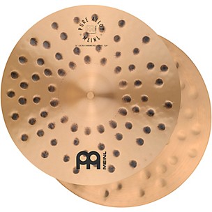 MEINL Pure Alloy Extra Hammered Hi-Hat Cymbals -