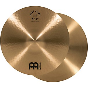 MEINL Pure Alloy Traditional Medium Hi-Hat Cymbal Pair