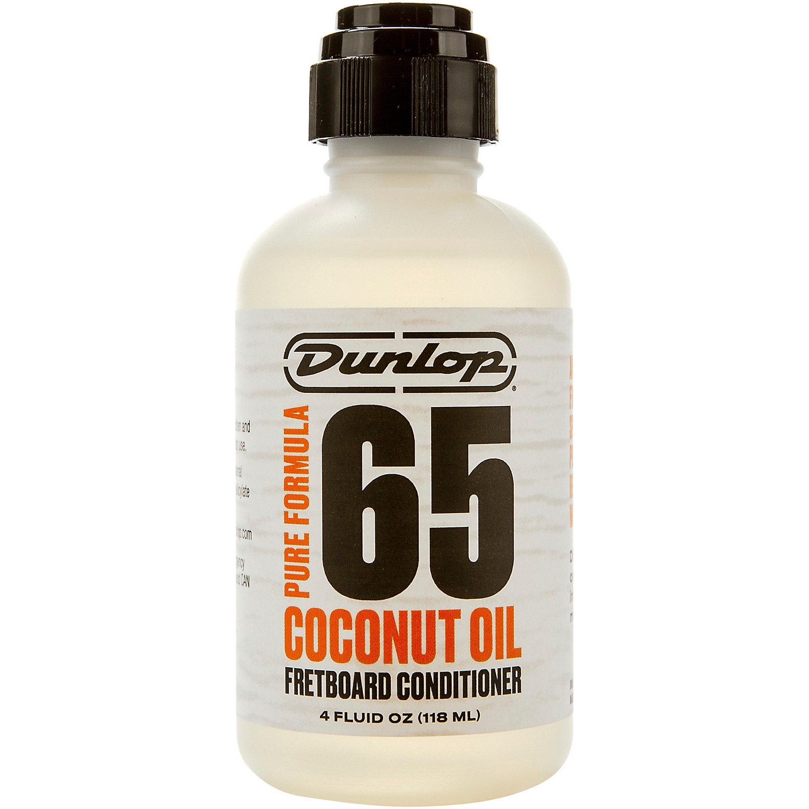 Dunlop Pure Formula 65 Coconut Oil Fretboard Conditioner - 4 oz