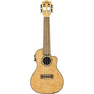 Lanikai QM-CEC Quilted Maple Concert Acoustic-Electric Ukulele