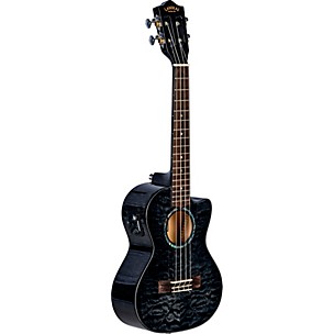 Lanikai QM-CET Quilted Maple Tenor with Kula PreampAcoustic Electric Ukulele