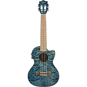 Lanikai QM-CET Quilted Maple Tenor with Kula PreampAcoustic Electric Ukulele