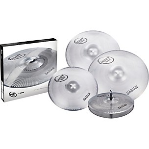 Sabian QTPC504 Quiet Tone Practice Cymbal Set, 14"/16"/18"/20"