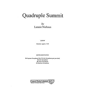 Hal Leonard Quadruple Summit Saxophone