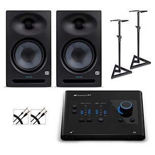 PreSonus Quantum ES2 Audio Interface With Eris 2nd Gen Studio Monitor Pair (Cables & Stands Included) -