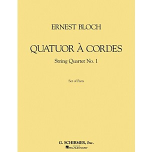 Positive Grid Quatuor à Cordes (String Quartet) (Set of Parts) String Series Composed by Ernst Bloch