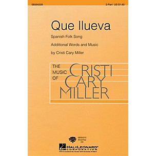 Hal Leonard Que Llueva ShowTrax CD Arranged by Cristi Cary Miller