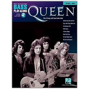 Hal Leonard Queen Bass Play-Along Volume 39 Book/Audio Online