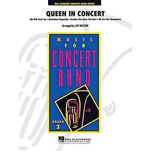Hal Leonard Queen in Concert - Young Concert Band Series Level 3 arranged by Jay Bocook
