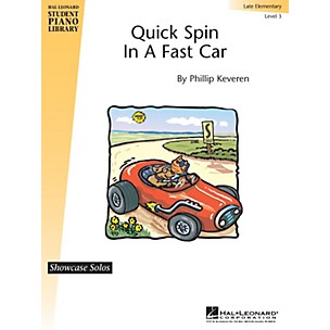 Hal Leonard Quick Spin in a Fast Car Piano Library Series by Phillip Keveren (Level Late Elem)