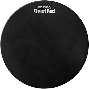 Drumeo QuietPad Practice Pad - Black,