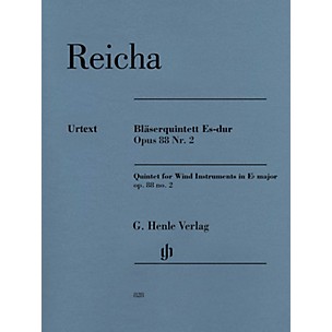 G. Henle Verlag Quintet for Wind Instruments in E-flat Major Op. 88 No. 2 Henle Music Softcover by Reicha Edited by Wiese