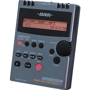 Edirol R-1 Portable 24-Bit Wave Recorder and Player