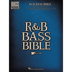 Hal Leonard R & B Bible Bass Guitar Tab Songbook