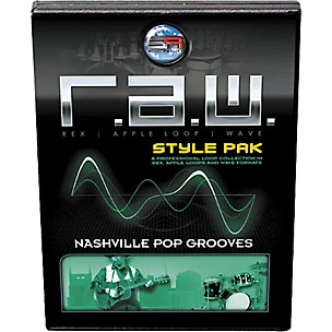 Sonic Reality R.A.W. Style Pack - Nashville Pop Grooves Loops Collection Software