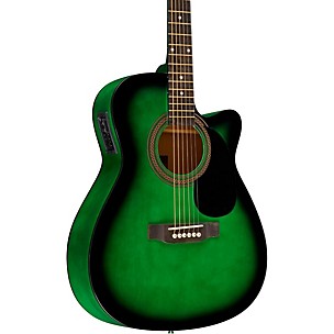 Rogue RA-090 Concert Cutaway Acoustic-Electric Guitar -